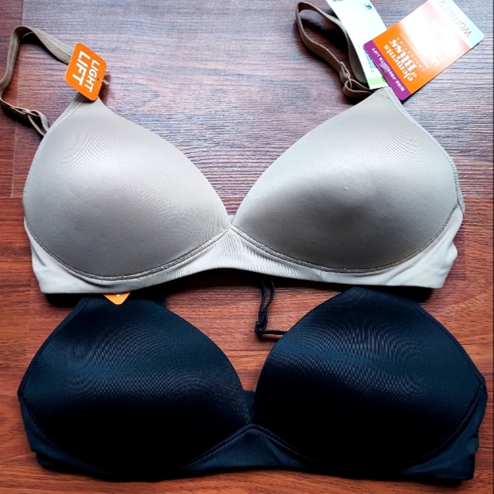 NWT Warner's Wire Free Bras 34B